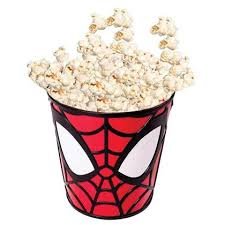 Balde de pipoca Homem Aranha
