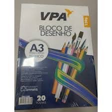 Bloco de Desenho A4 VPA 140g