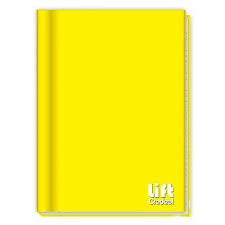 Caderno Brochurão CD 96fls Amarelo