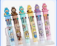 caneta labubu - 12 cores