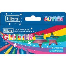 Canetinha Higrog Glitter 6CBLT