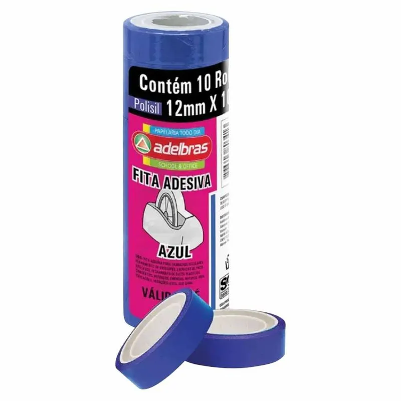 Fita adesiva azul