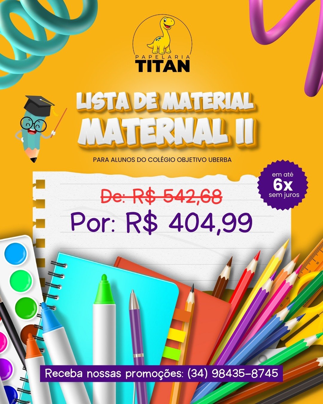 Kit Lista Material Maternal 2
